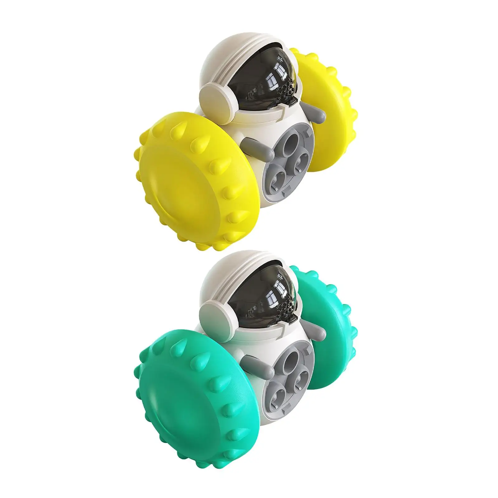 

Auto Pet Food Dispenser Dog Slow Feeder Dog Treat Toy Interactive Dog Toys Tumbler Leaky Food for Kitten Puppy Cats Playing