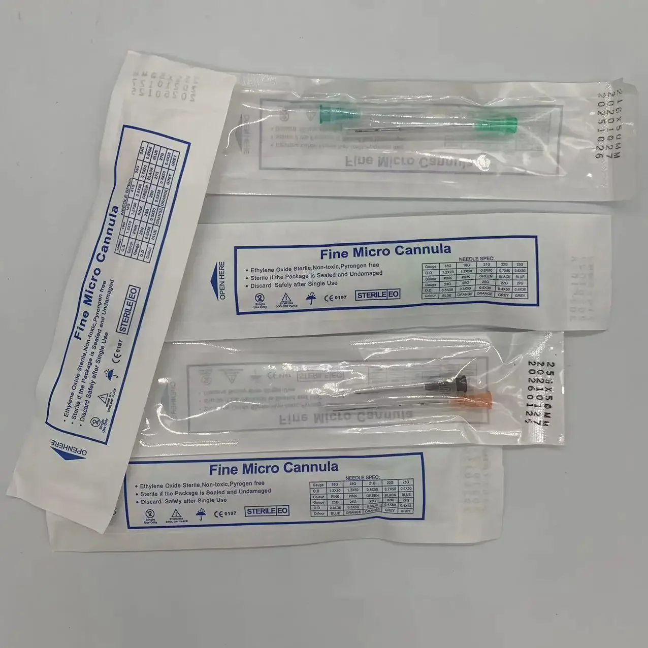 10 шт. корейская горячая распродажа тупая канюля для мезотерапии наполнителя 14 г-30