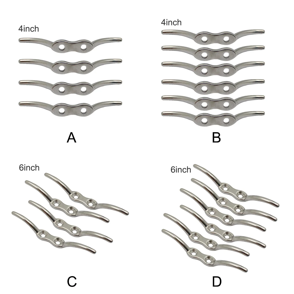 

Boat Mooring Rope Cleats Flagpole Hooks Portable Reusable Yacht Tarp Sunshade Awning Flag String Fixing Accessories