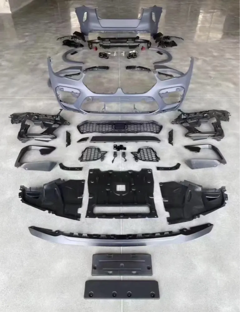 Для BMW X6 G06 обновление X6M F96 передний бампер обвес комплект аксессуары для