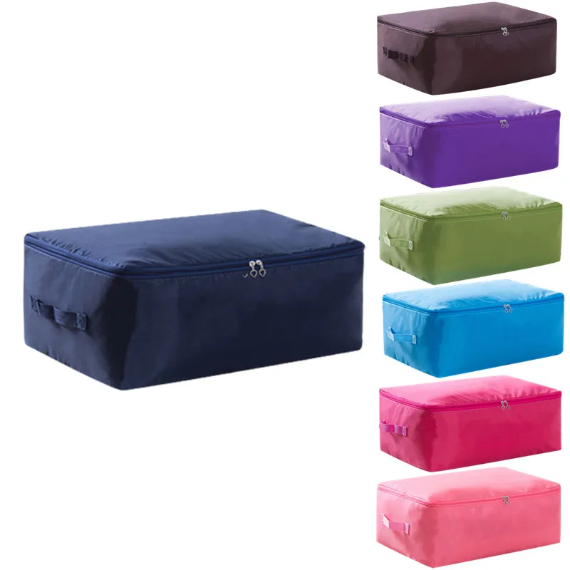 

Clothes Quilt Large Capacity Finishing Storage Bags Home Storage Travel Luggage Storage Bags Blanket Sort Wardrobe Storage Bags
