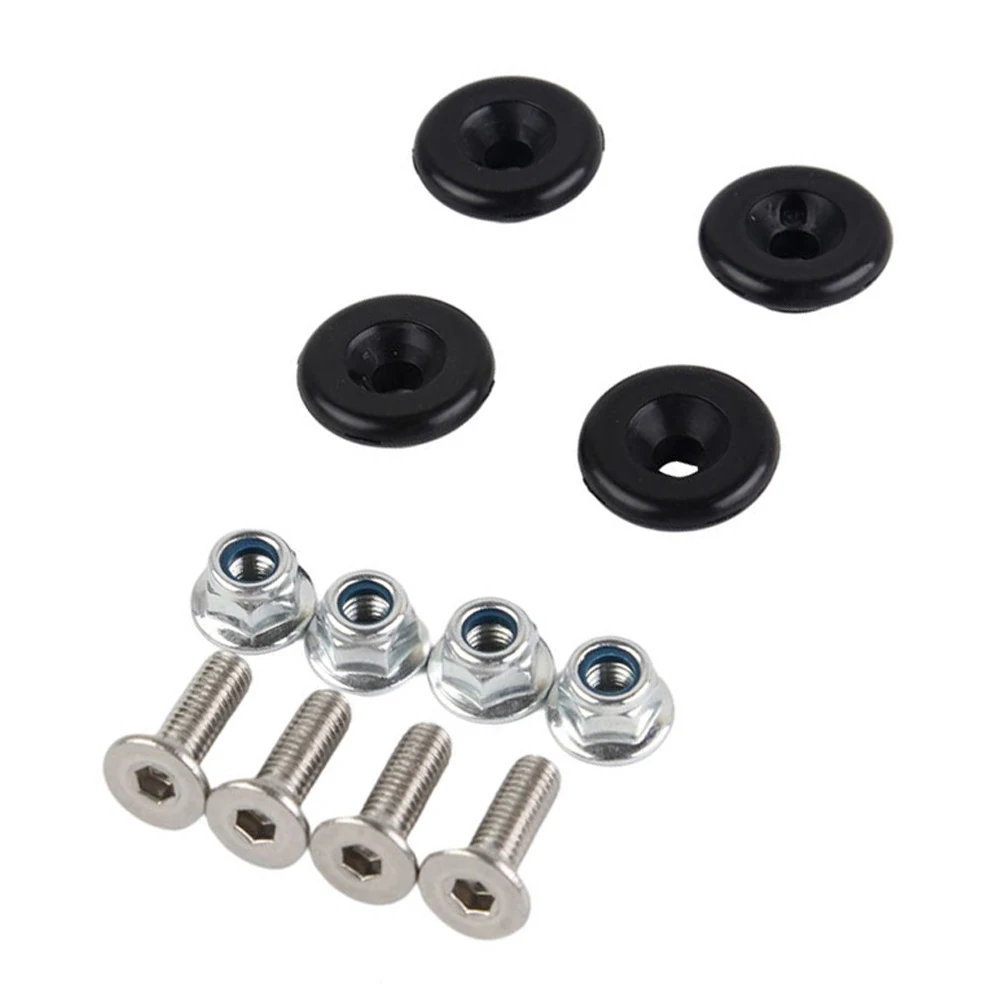 

Motorcycle Luggage Bushing Pad 12pcs ABS CNC Aluminum Alloy Luggage Motorcycle Top High Grade ABS For Storage Box