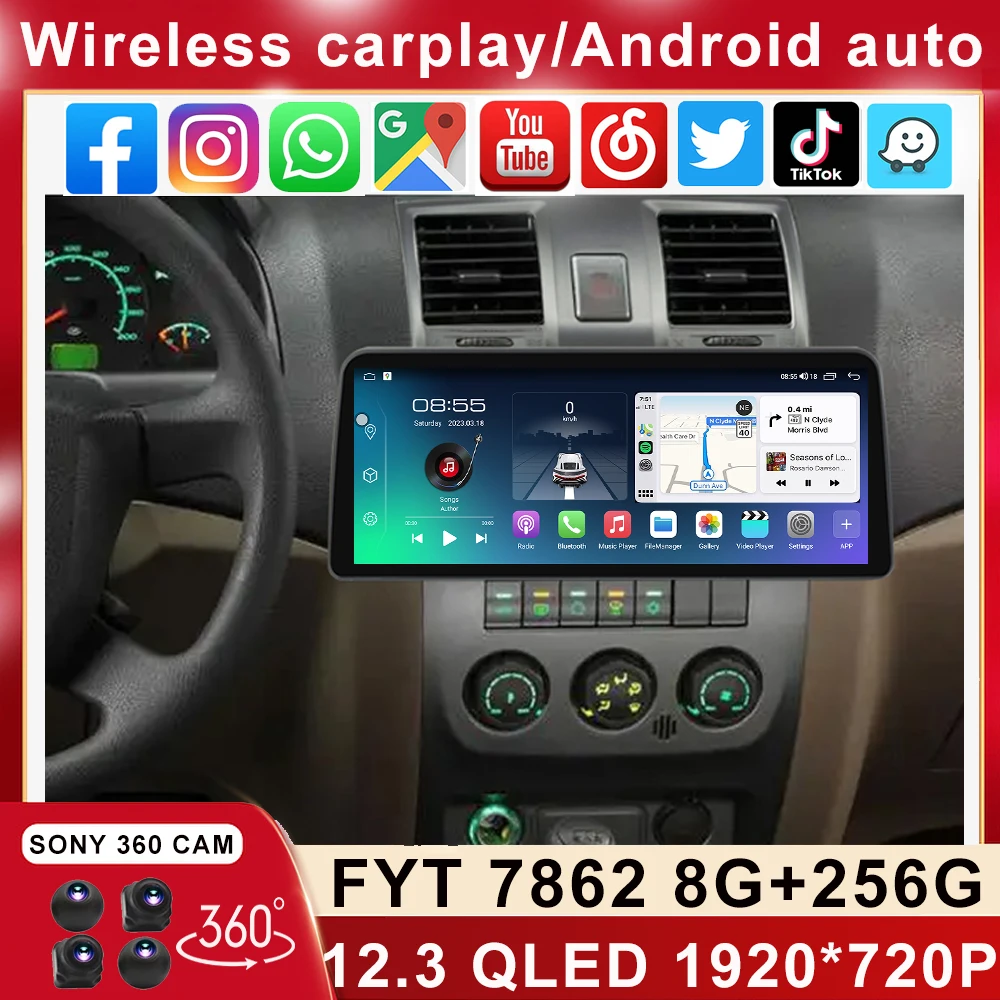 4G LTE 1920*720 QLED экран для UAZ Patriot 2012 - 2016 Android автомобильный стерео Мультимедийный
