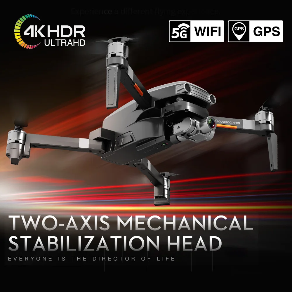 Квадрокоптер L109 Pro 4K Wi-Fi GPS HD FPV