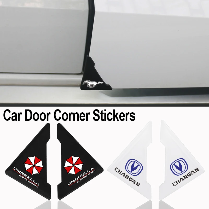 

2Pc Car Door Corner Protection Sticker Anti-Collision for Holden Colorado Commodore V6 Barina Farol Vt Ve Cruze Accessories