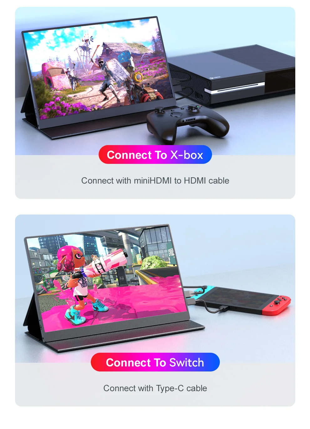 Портативный монитор XOWIN DISPLAY QLED 15 6 дюйма