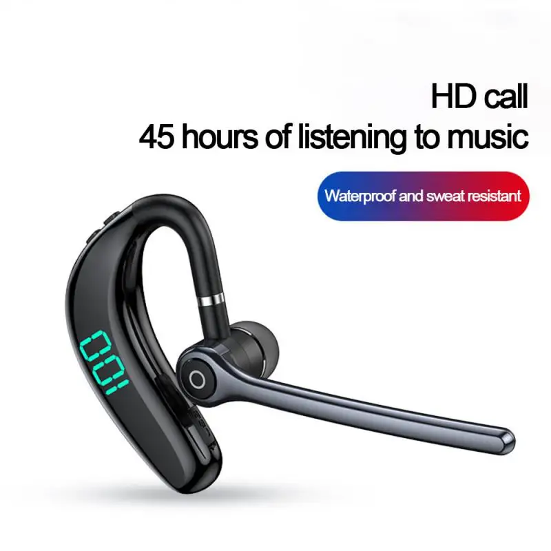 

V18 New Noise-canceling Ear-hanging Wireless Bluetooth Headset 5.3 Ultra-long Standby Business Driving Sports Headset