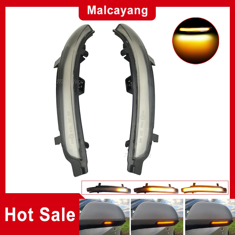 

High Quality LED Turn Signal Mirror Light Dynamic Blinker For Skoda Octavia MK2 A5 SuperB B6 3T4 3T5 2008 2009 2010 2011-2014