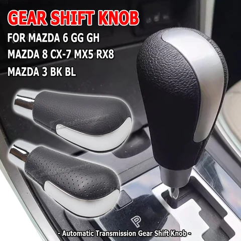 Для Mazda 6 GG GH Mazda 8 CX-7 MX5 RX8 Mazda 3 BK BL новая автомобильная автоматическая ручка переключения передач Рычажная головка