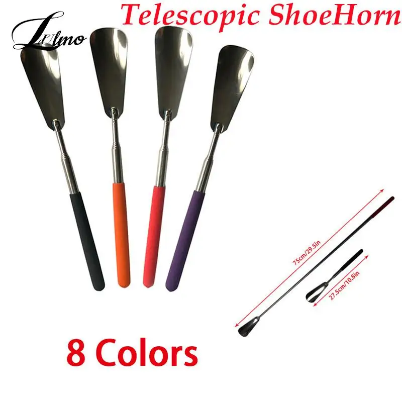 Flexible Long Handle Shoehorn Useful Shoe Lifter Shoe Spoon