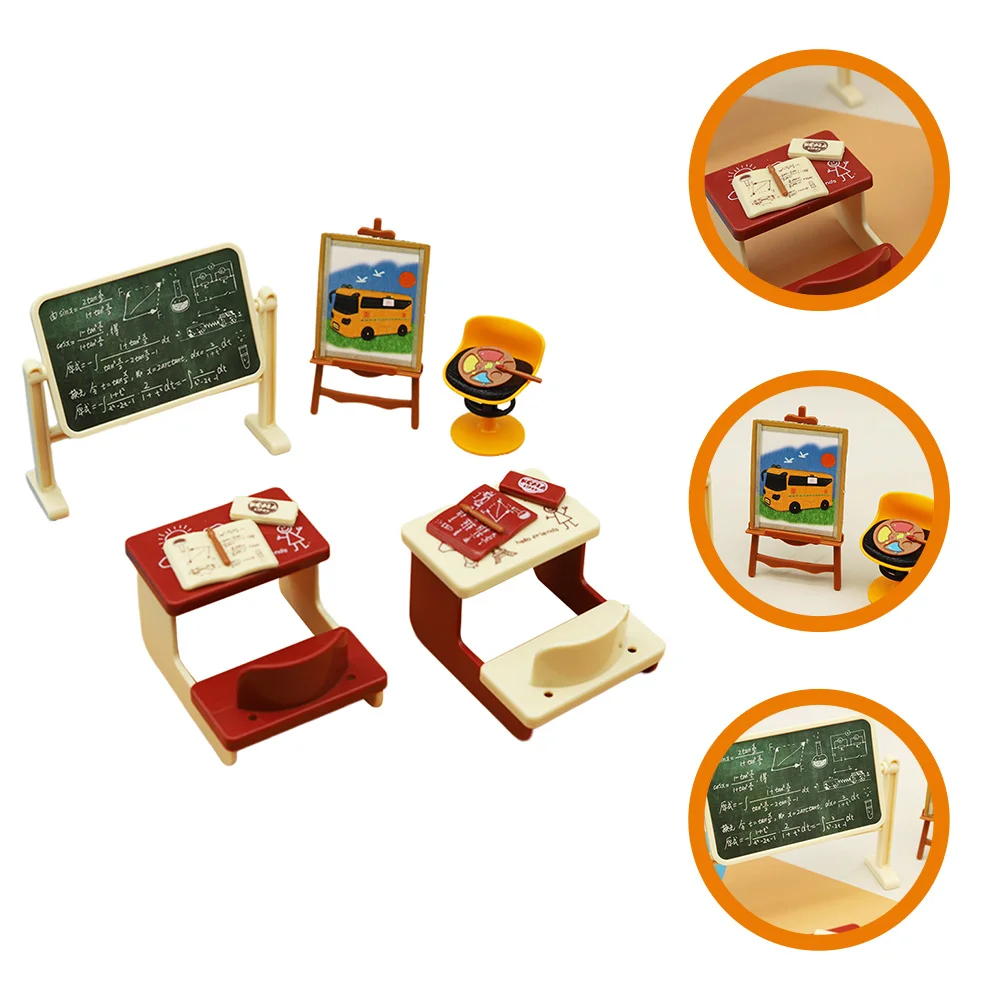 

1 набор миниатюрных декоративных мини-домов