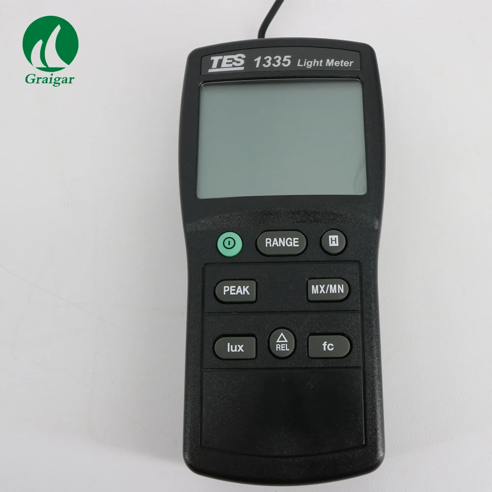 TES-1335 Цифровой измеритель света Тестер освещенности Люксметр