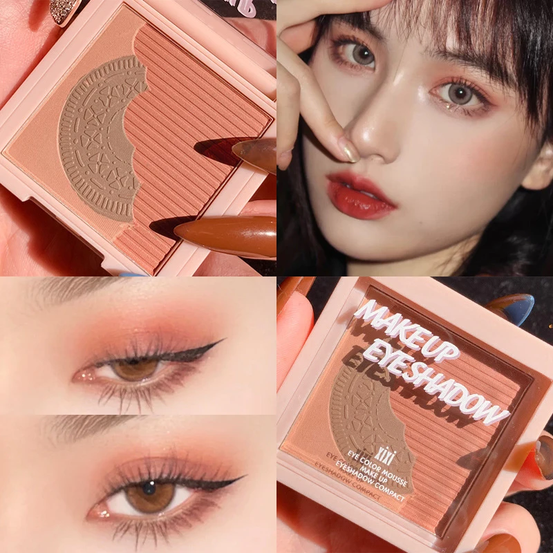 

Color Eye Shadow Palette Pearly Glitter Earth Sequins Color Matching Matte Eye Shadow Shimmer Eye Makeup Maquillage TSLM2