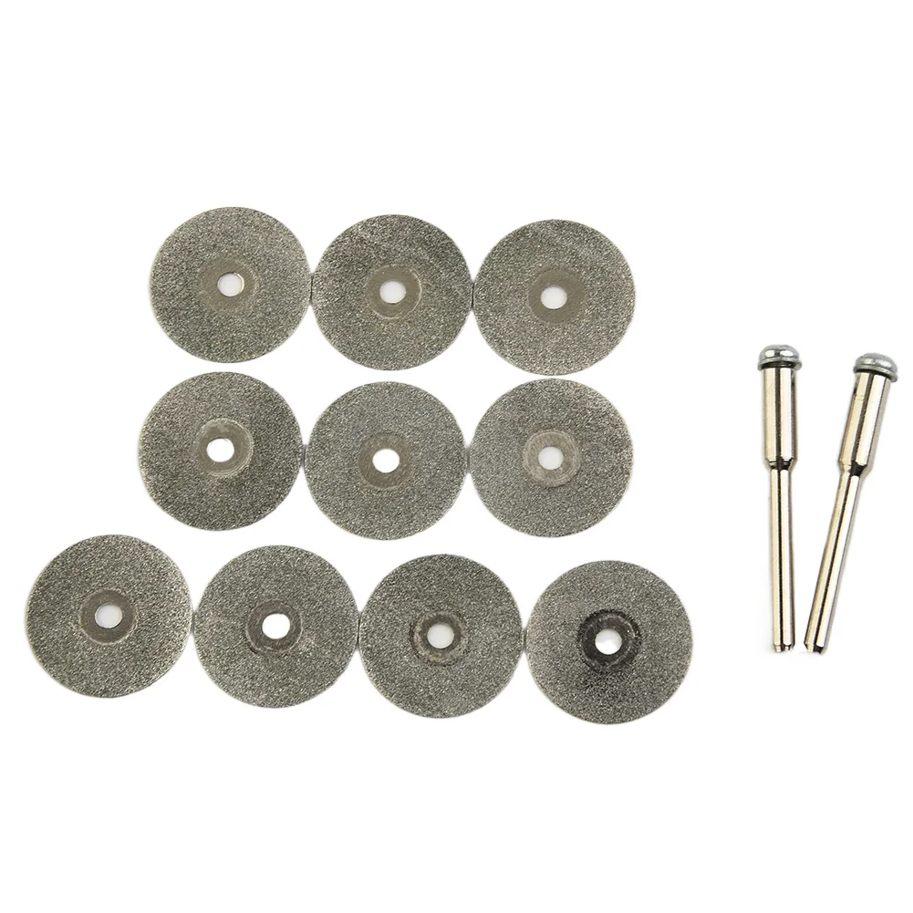 

10 Pcs 20mm Diamond Cutting Off Disc Diamond Grinding Wheel Cutting Discs For Gemstones Glass Porcelain Tiles Carbide