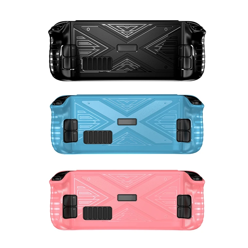 

Top Deals Anti Slip TPU Case For Valve Steam Deck Shockproof Protective Game Console Shockproof Non-Slip Protective Case