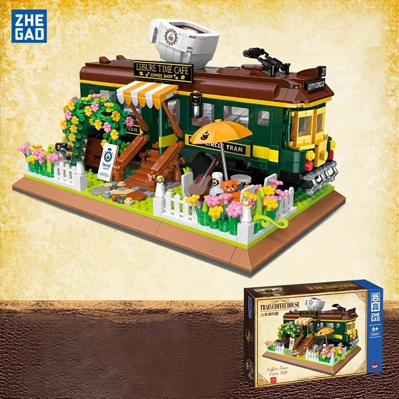 1081 шт. детский игрушечный поезд кафе