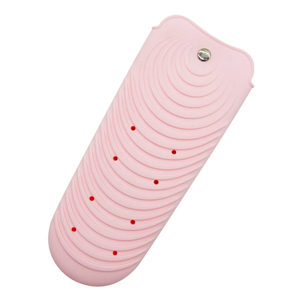 

Flat Iron Curling Iron Silicone Pouch Heat Resistant Bag Hair Tool Holder