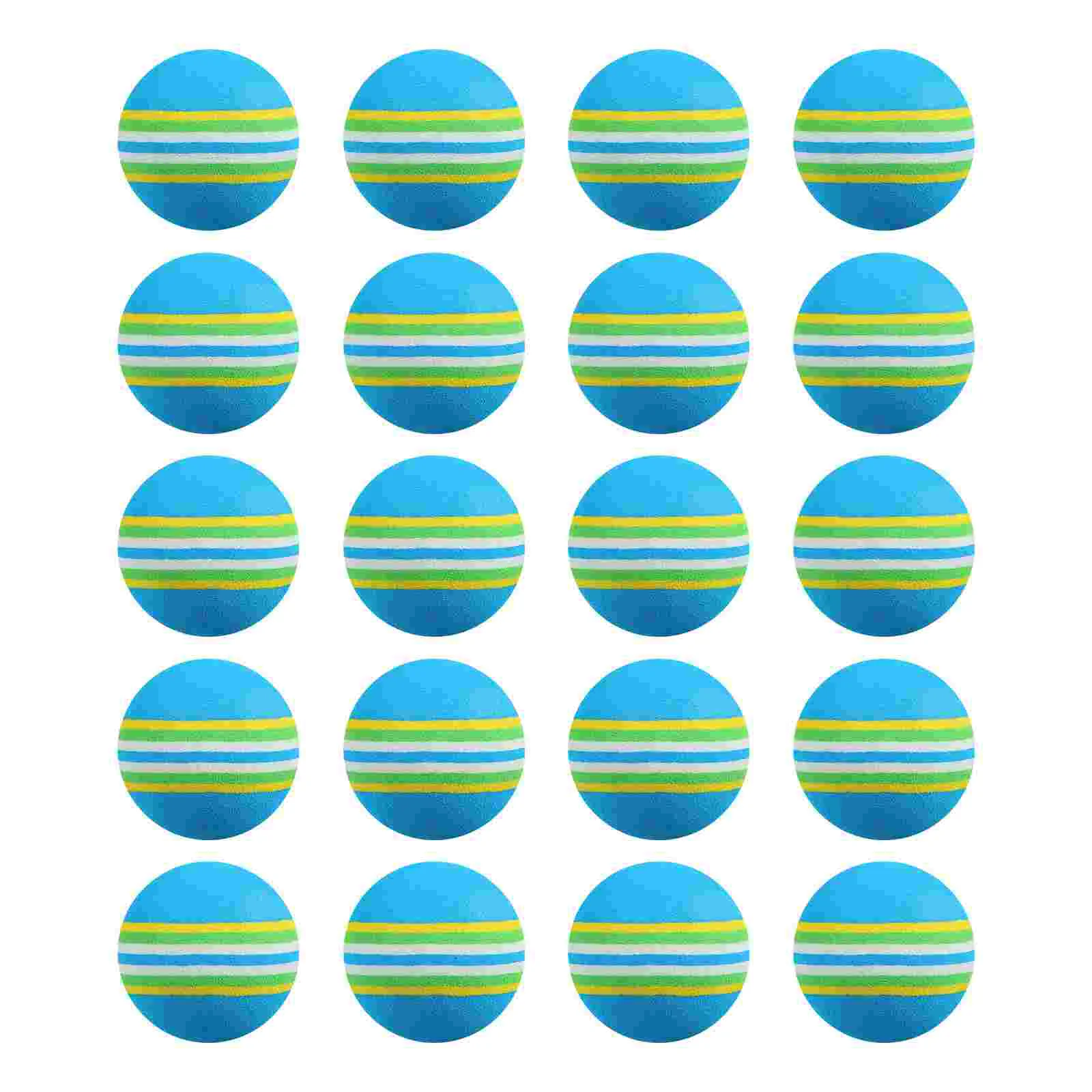 

20 Pcs Rainbow Balls Pracitise Balls Training Balls for Outdoors Indoors