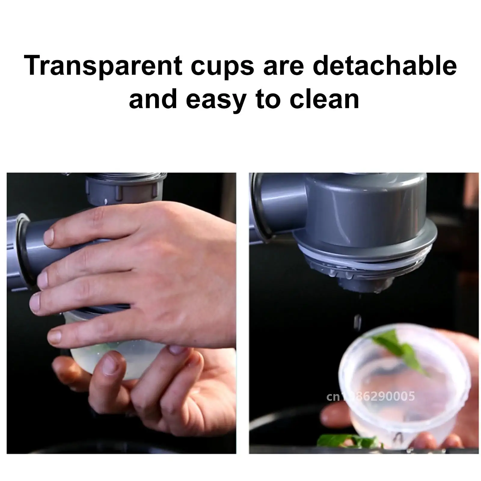 Дезодорация кухонной раковины сливной шланг для фильтр двойной одинарный бак