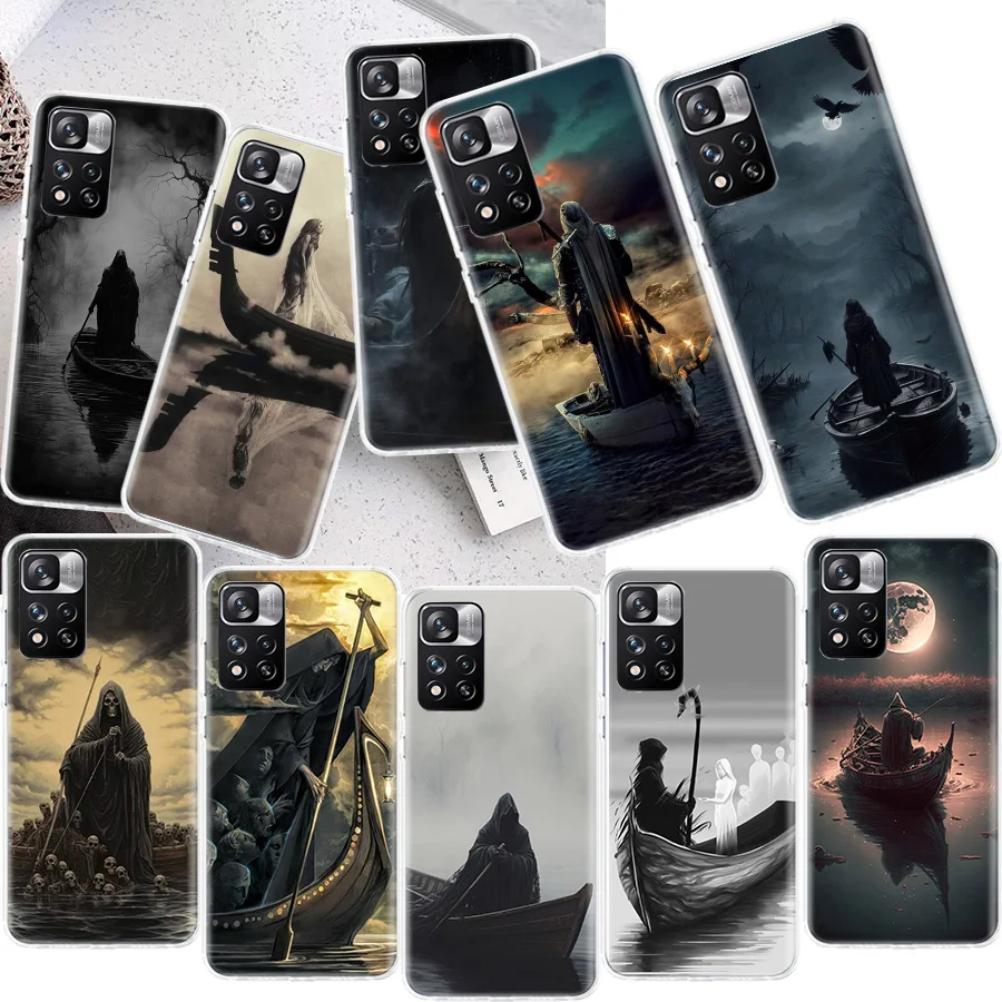 Чехол для телефона Hell Styx Ferryman Xiaomi Mi 14 Ultra 13 15 Pro 10 11 12 Lite 5G 12X 12T 11i 10T 11T 9T 9 8 Cover Soft C