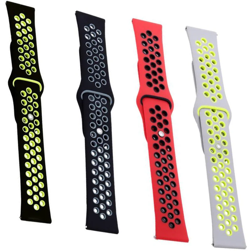 Bracelet for Amazfit GTS/2/2e/GTS2 Mini/GTR 42mm/47mm/GTR2/2e/stratos 2/3 20mm/22mm Sport Silicone Watch band Amazfit bip strap