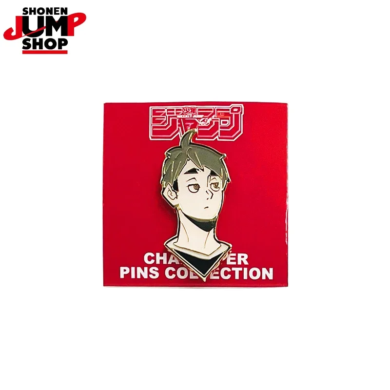 Аниме Haikyuu! Металлическая брошь Yaku Morisuke Kozume Kenma Akaashi Keiji Miya Atsumu osсаму для косплея