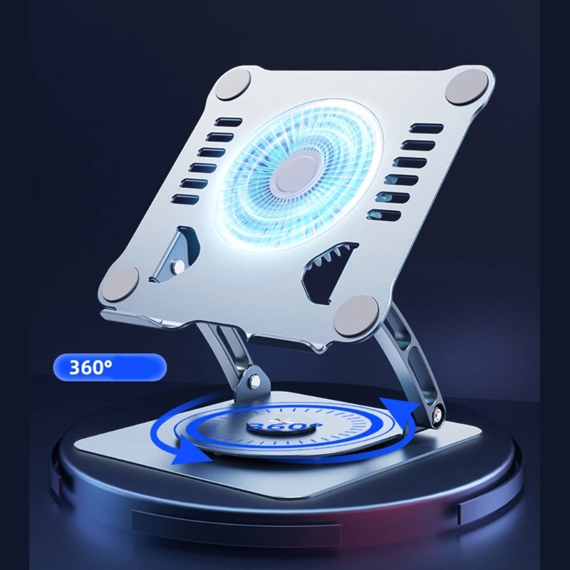 

Multifunctional Notebook Stand Adjustable Height and Folding with Cooling Fan