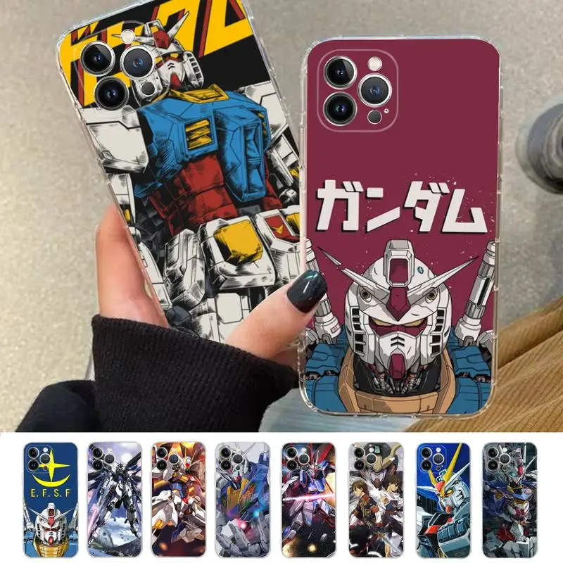 

Anime M-Mobile S-Suit G-GundamS Phone Case For iPhone 14 11 12 13 Mini Pro XS Max Cover 6 7 8 Plus X XR SE 2020 Funda Shell