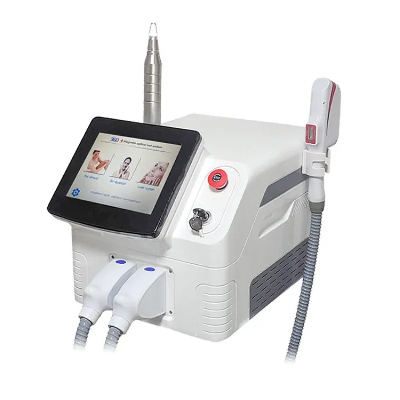 

All Skin Use High Quality 2 in 1 Hair Tattoo Removal OPT IPL DPL Nd Yag Picosecond Diode Laser Machine For Salon And Home
