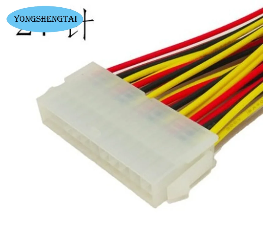 Удлинительный кабель питания ATX 24 Pin папа-24 мама для ПК PSU провод | Компьютеры и