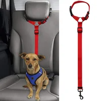 Pet Dog Car Seat Belt Adjustable Harness Seatbelt Lead Leash for Small Medium Dogs Puppy Travel Clip Pet Supplies Accessories