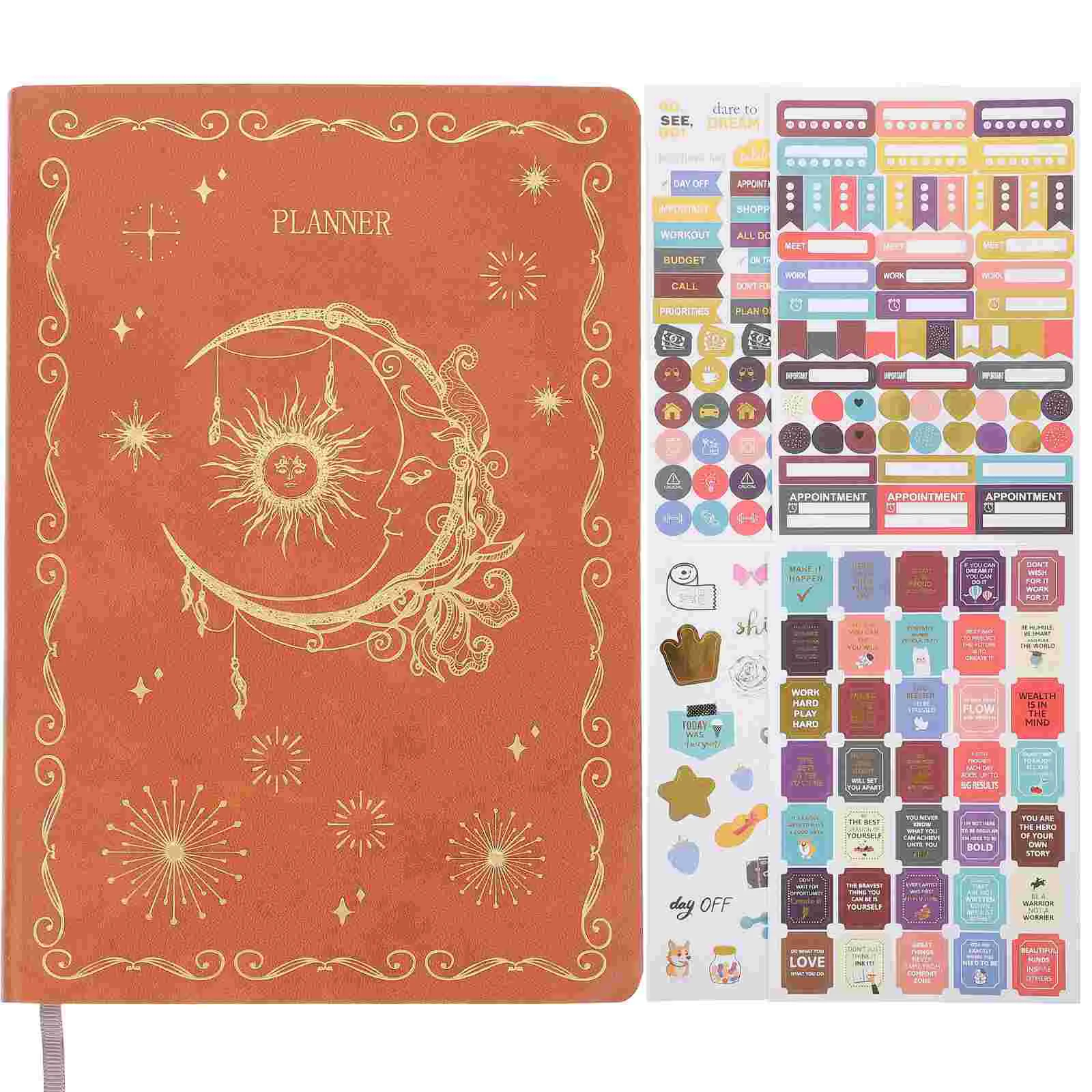 

Book Planner Notebook Business Appointment Daily Office Use Do List Schedule Decorative Journal Notepad 2022 Monthly Goals