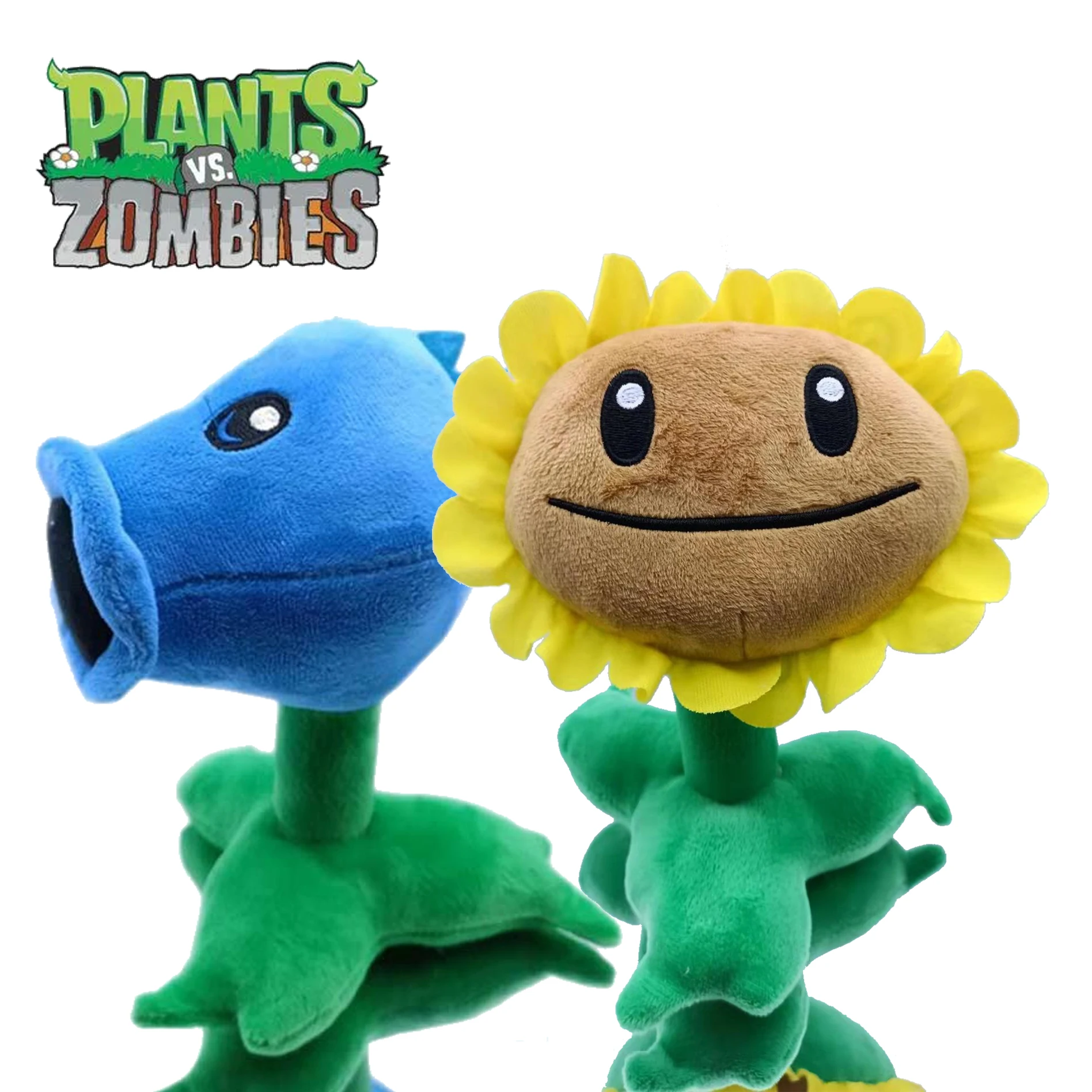 

1PCS Plants Vs Zombies Plush Toys 13-20cm PVZ Plants Peashooter SunFlower Plush Stuffed Toys Soft Toy Gifts for Children Kids