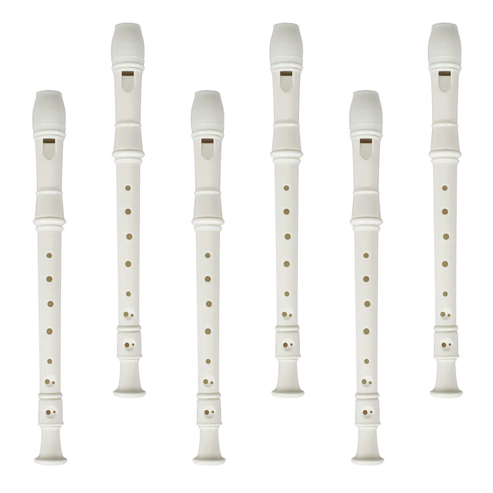 

6 Sets of Children's Beginners ABS Resin Eight Hole Clarinets Instrument