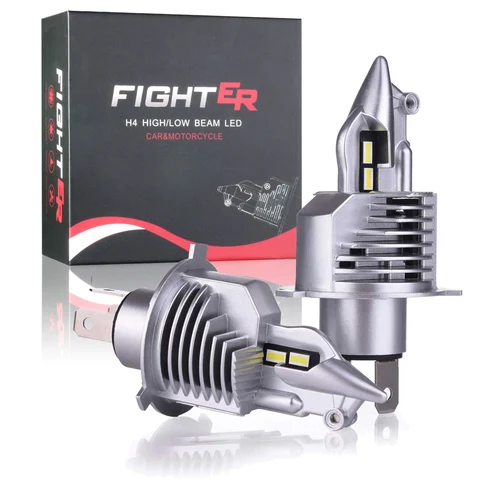KAFOLEE H4 9003 HB2 Светодиодные лампы для фар 12 В 24 В 80 Вт 16000LM Диодные лампы LED H4 4300K Для автомобилей Дальний свет с окунанием 6000K 8000K