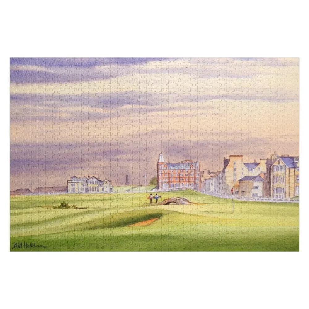 Величайший курс для гольфа 17-й зеленый. Пазл на заказ детские игрушки детей IQ