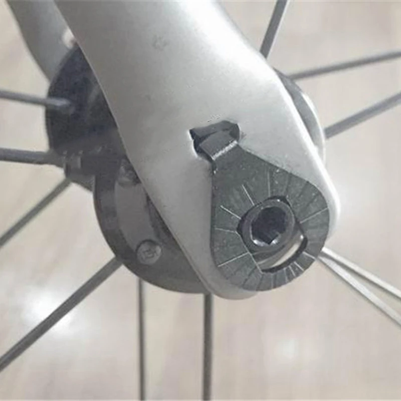 Уплотнитель вилки для велосипеда Brompton ступица из алюминиевого сплава крючок