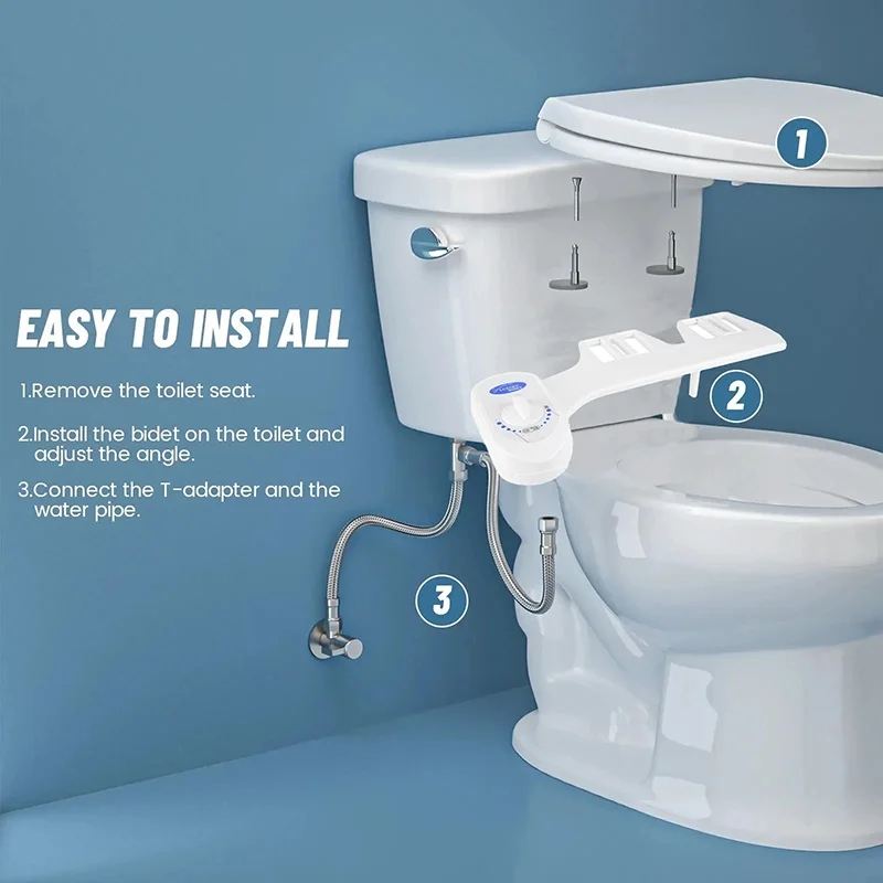 Приспособление для биде неэлектрическое подвесное сиденье унитаза с