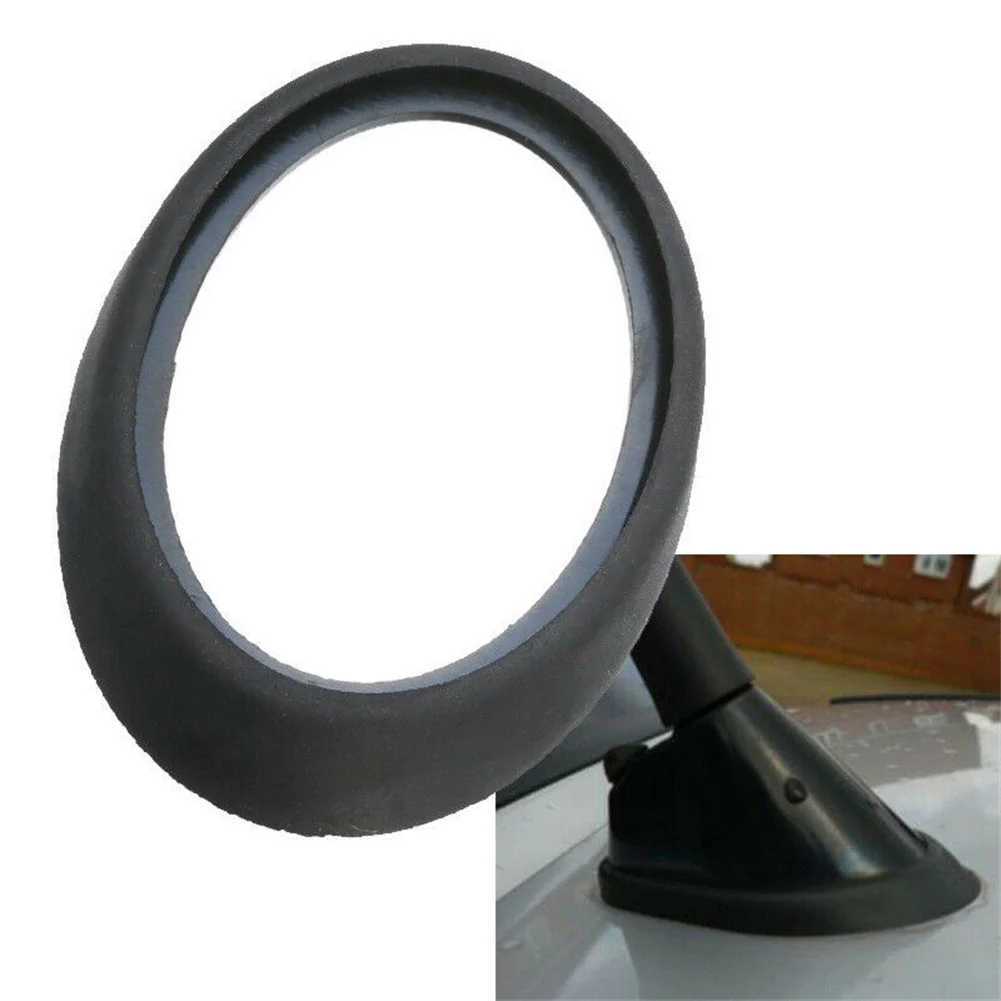 

Base Gasket Seal Roof Aerial 2Pcs Accessories Black Parts Rubber Durable