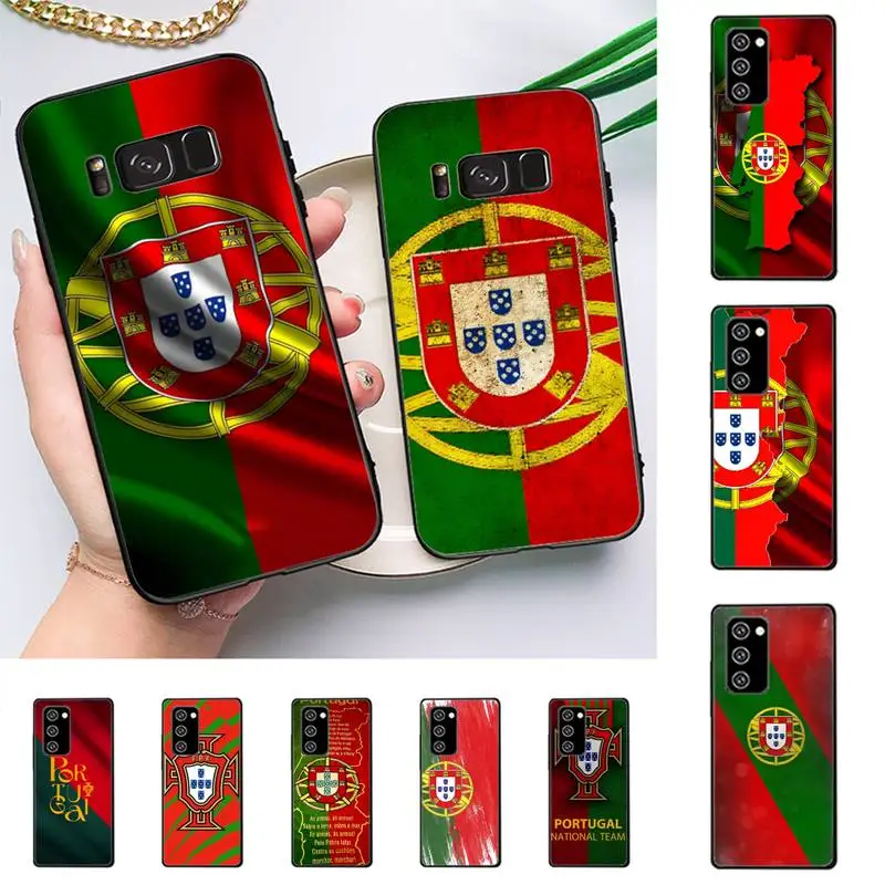 

Portugal Flag Phone Case For Samsung Galaxy Note 10Pro Note20ultra note20 note10lite M30S Coque