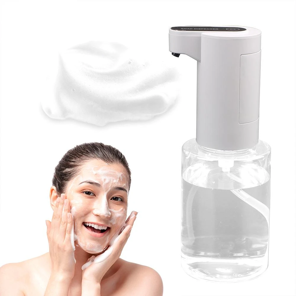 

Soap Dispenser Smart Sensor Hand Washer Soap Dispenser Touchless Foam Liquid Dispenser ABS 350ML for Kitchen Bathroom
