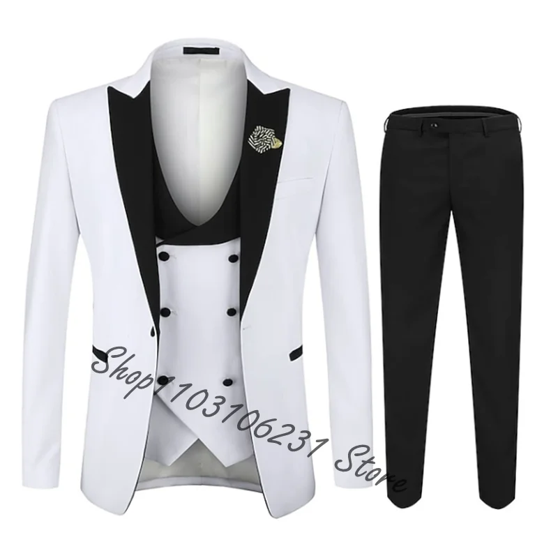 Мужские костюмы Королевского синего цвета свадебные для мужчин костюм шафера с