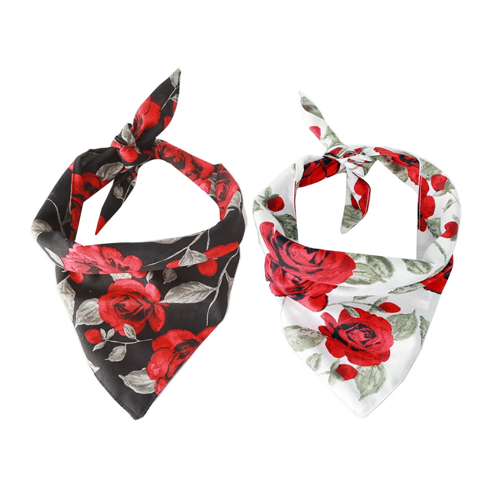 

Dog Valentine Bandana Pet Bib Decor Collar Costume Necklacetriangle Scarf Cat Dogs Puppy Handkerchief Bibs Neckerchief Bandanas