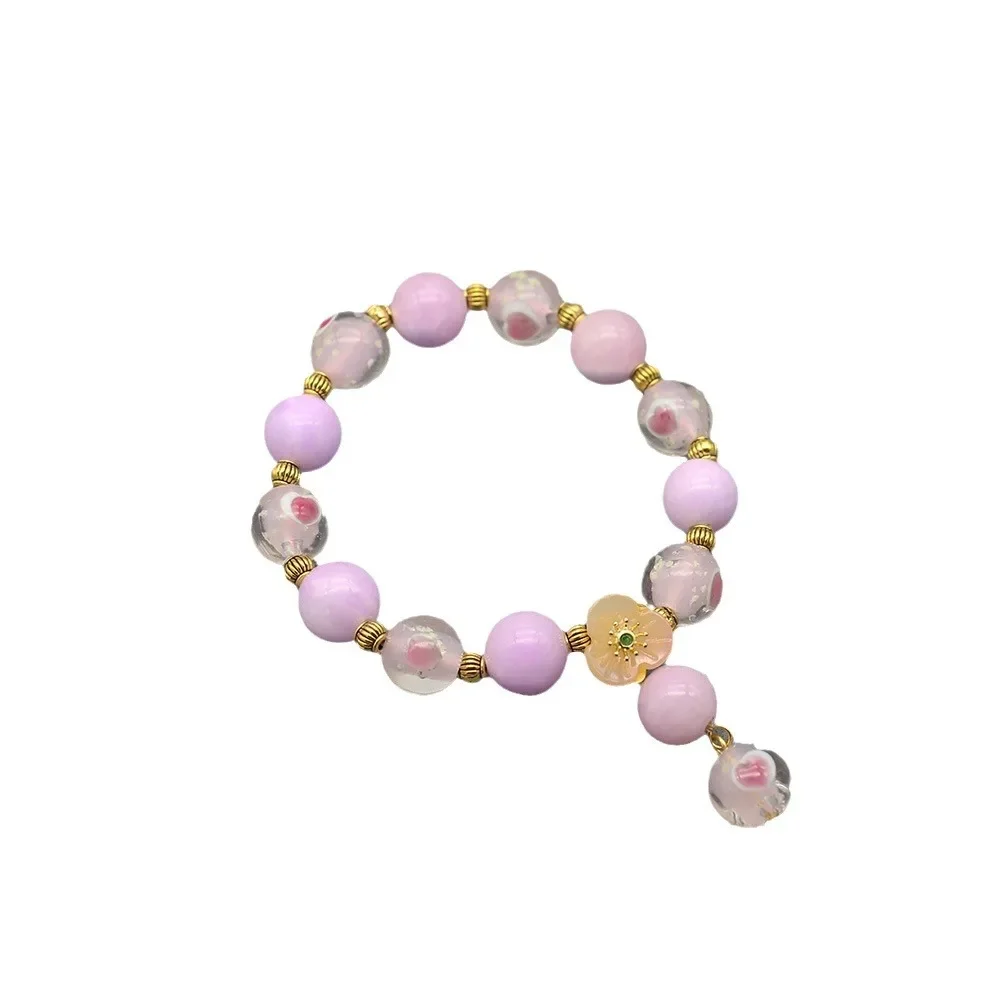 Новый летний светящийся стеклянный браслет Phoenix Eye простой модный цветной с