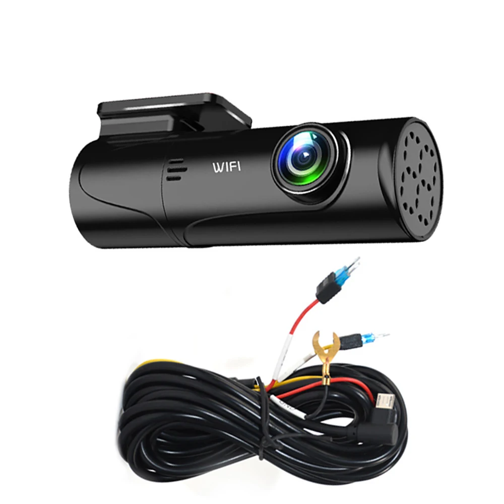 1080P Full HD WiFi Автомобильный видеорегистратор с циклической записью акселерометром