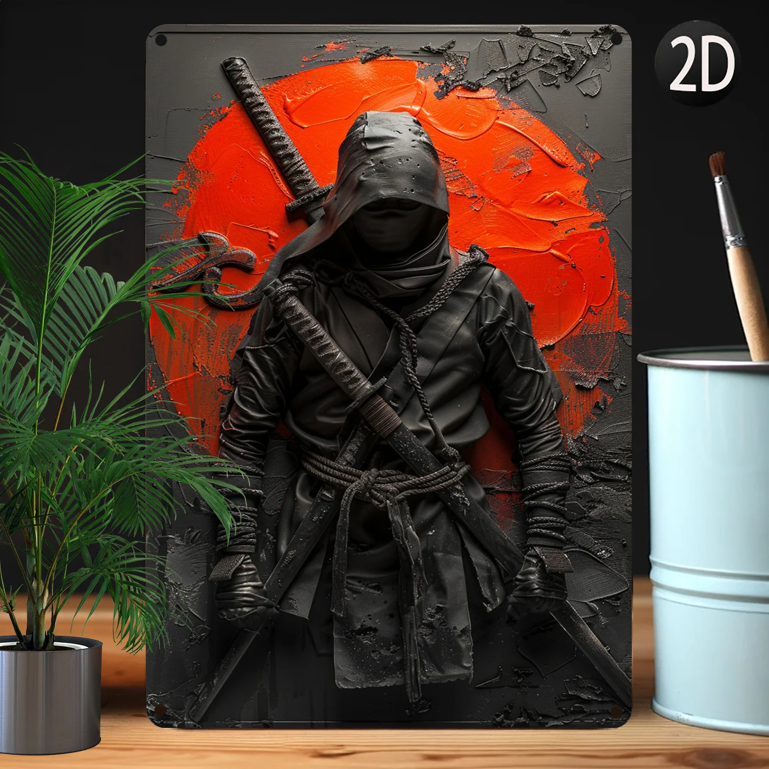 

Декоративная панель из алюминия Ninja Wall Art