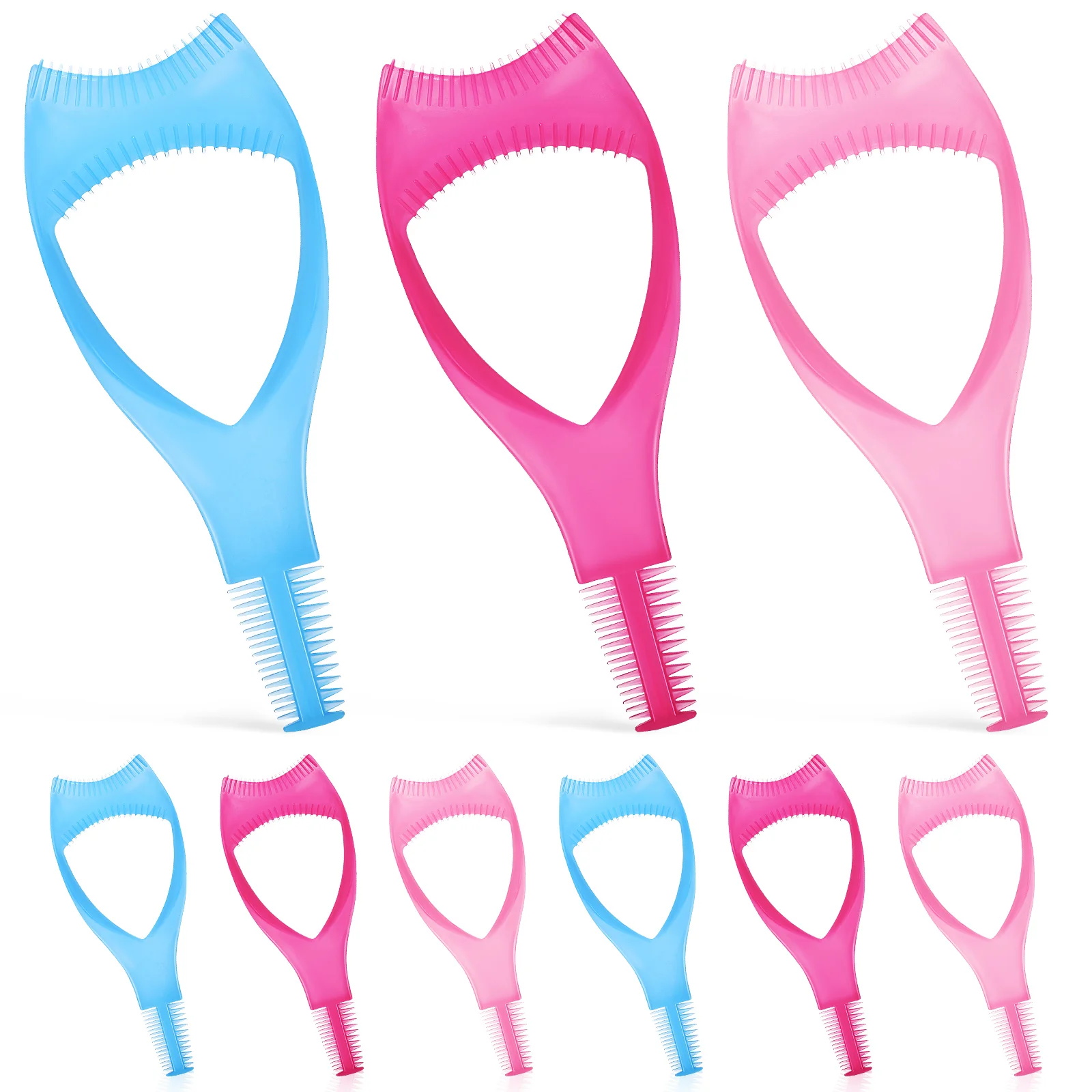 

Mascara Shield Eyelash Guard Applicator Lash Guide Tool Comb Brush Helper Eyeliner Gadget Assist Applicators Set Tools Extension