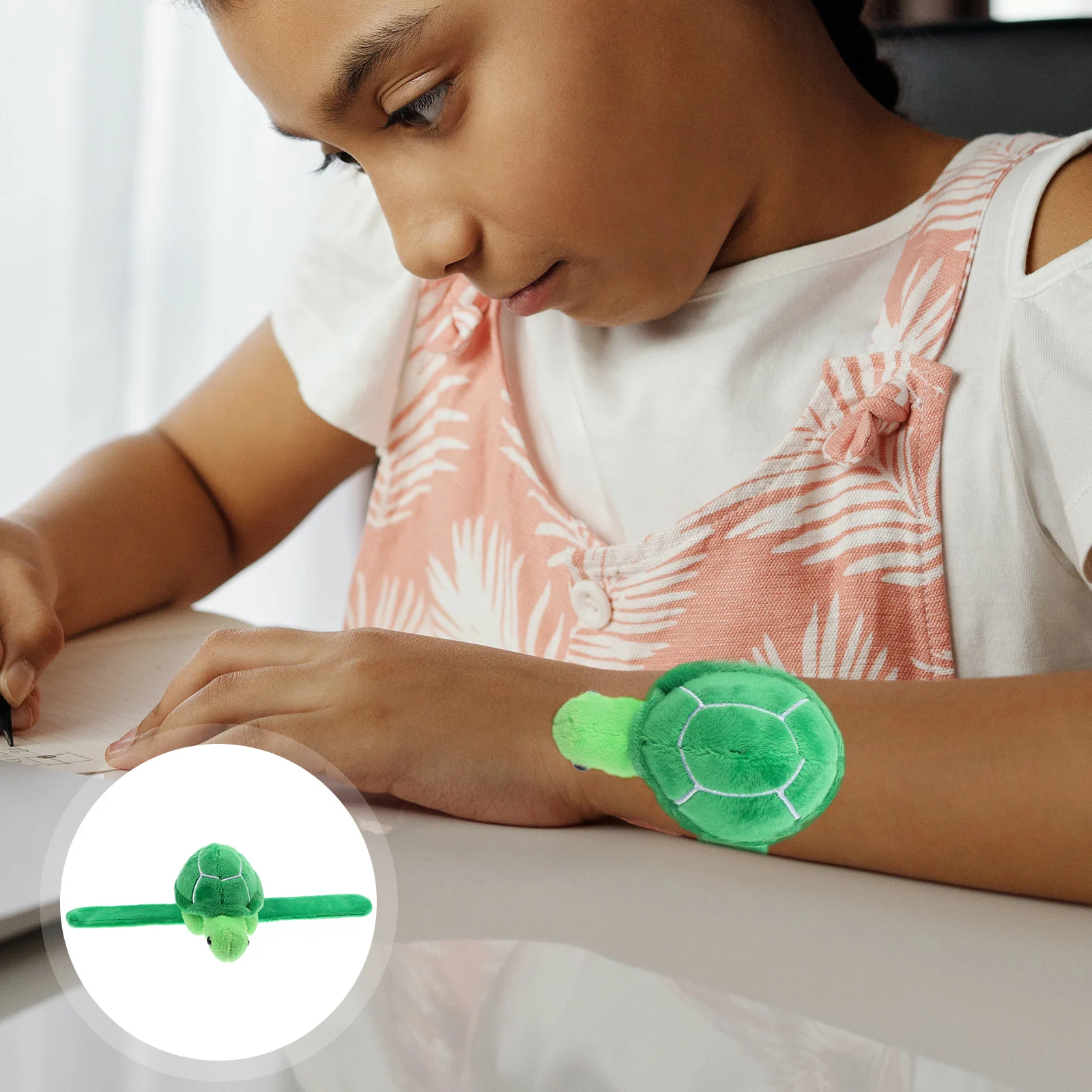 

Plush Ring Wrist Tape Snap Bracelets Bulk Kids Party Favors Pp Cotton Slap Child