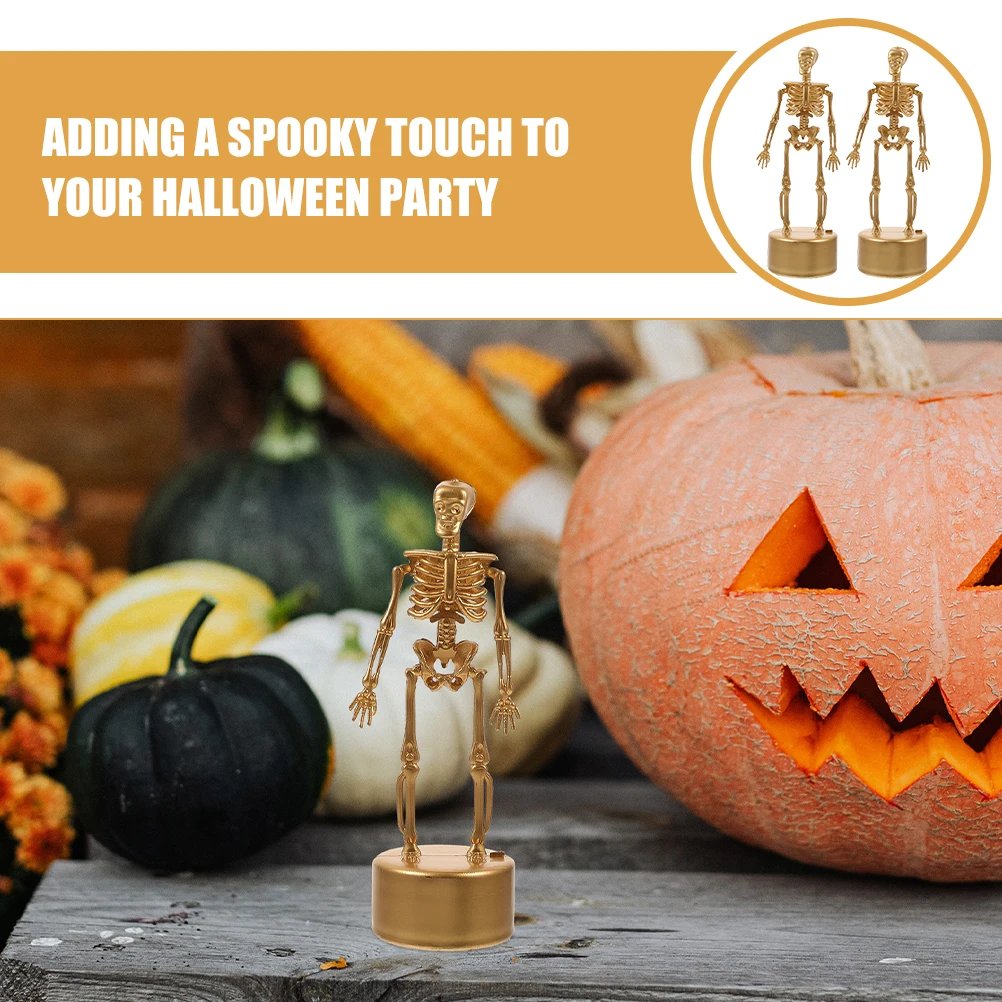 2 шт. награды на Хэллоуин Золотые Кости