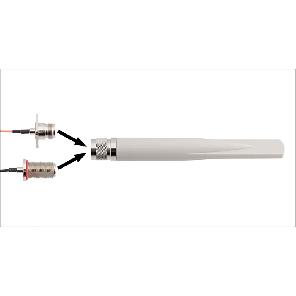 

5 Dbi N-Male Antenna Connector N Male Plug Pin Clamp 915MHz For LoRa Helium Antenna Outdoor Radio Straight Aerial